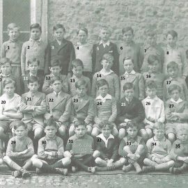 Floreffe – Avenue Charles de Gaulle – école primaire libre – classe de 1935