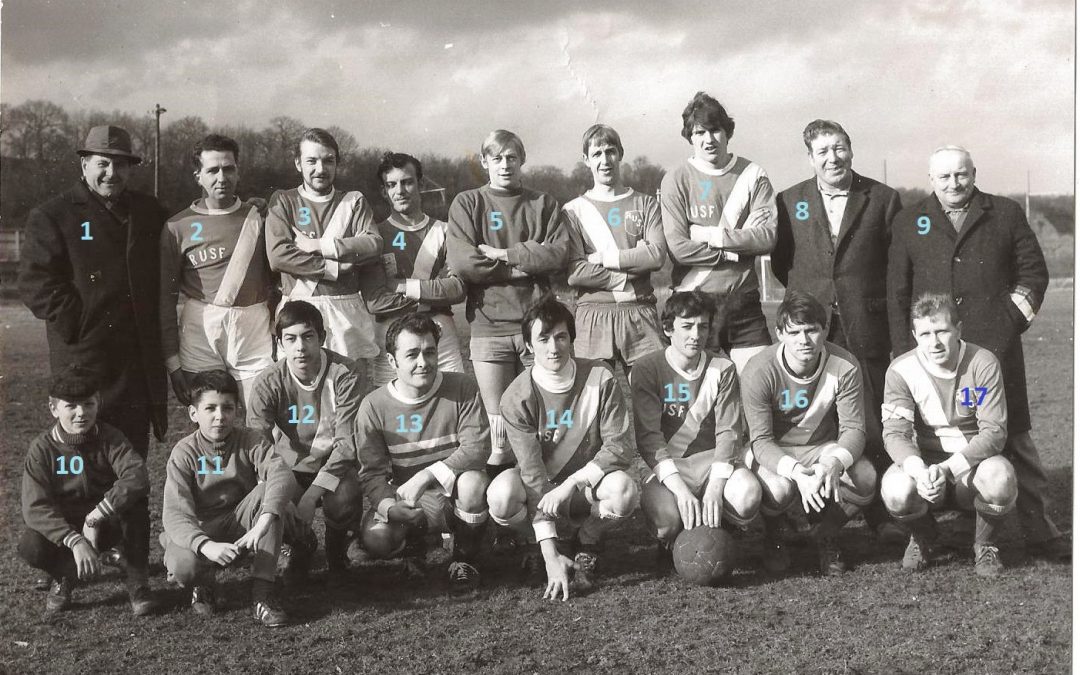 Floreffe – football – équipe de 3ème provinciale – saison 1970/1971