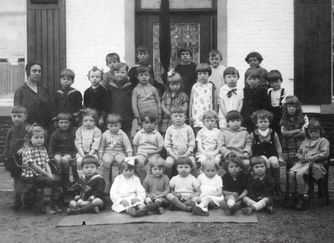 Floreffe – Rue Joseph Piret – école maternelle communale – classe de 1928