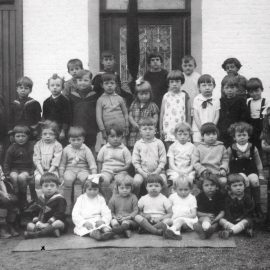 Floreffe – Rue Joseph Piret – école maternelle communale – classe de 1928