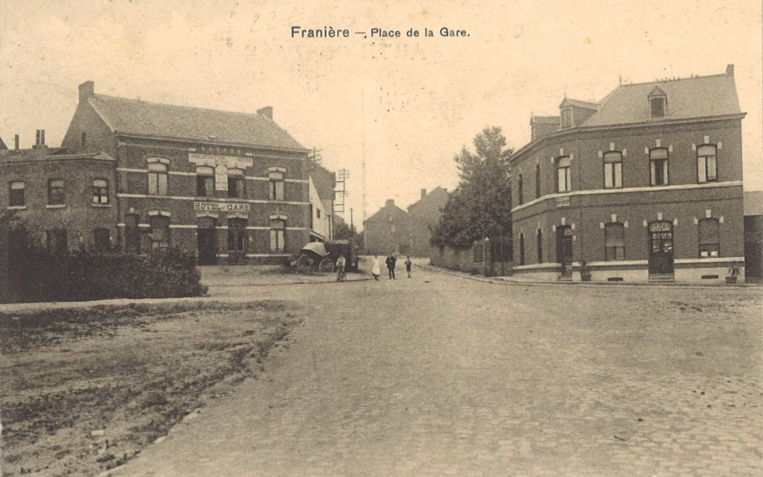 Franière – place de la gare et rue de Deminche