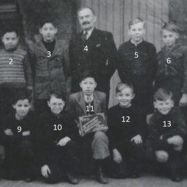 Franière – école primaire communale – année 1950-1951 – Maître Steignier