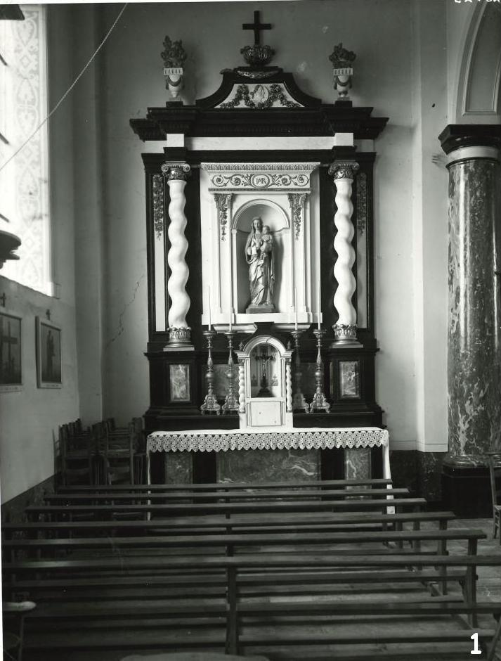 Floreffe – église paroissiale Notre-Dame du Rosaire – mobilier intérieur