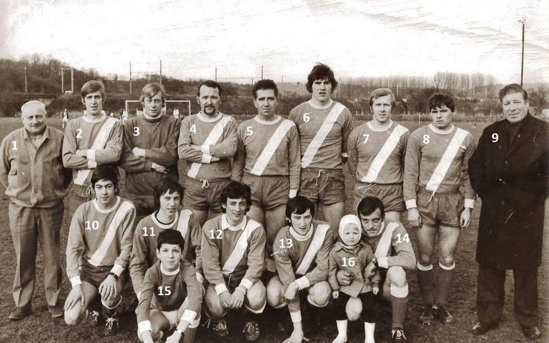 Floreffe – football – équipe de 3ème provinciale – saison 1971/1972