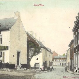 Floreffe – rue Auguste Renard – place du Vieux moulin