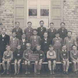 Floriffoux – école primaire communale – classes de 1938
