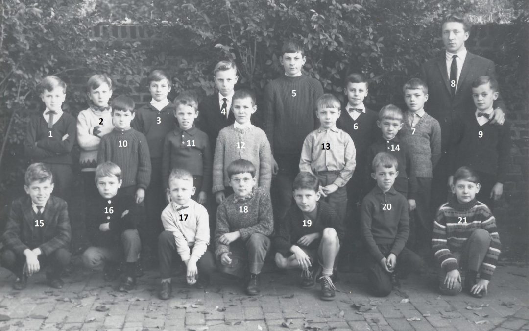 Floriffoux – école primaire communale – classes de 1965