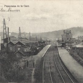 Franière – panorama de la gare