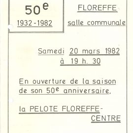 Floreffe – cercle dramatique Renaissance – li p’tit mitan – 1982