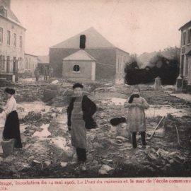 Floreffe – rue Joseph Piret – inondations de 1906