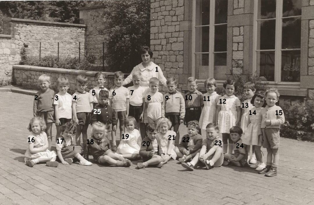 Floreffe – Buzet – école maternelle communale – classe de 1960