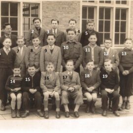 Floreffe – école primaire libre – classes de 4-5-6èmes – année 1952-1953