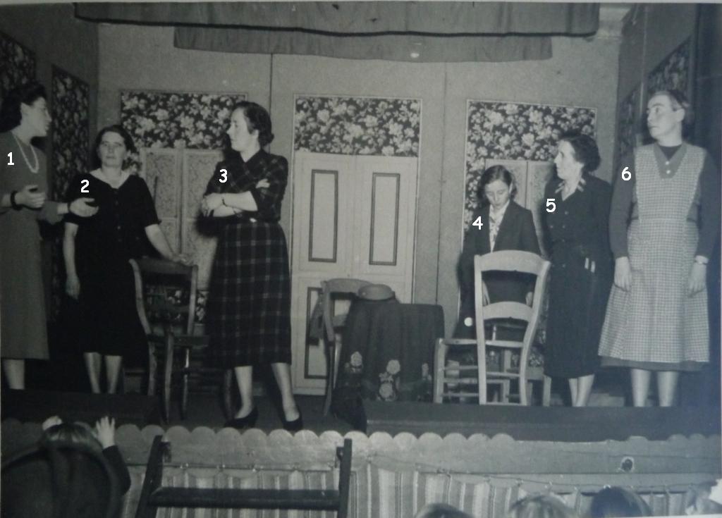 Franière – théâtre – La concierge est dans les étages – 25 novembre 1951