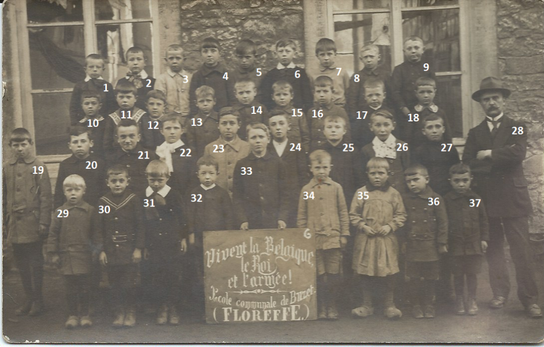 Floreffe – Buzet – école primaire communale – 1919
