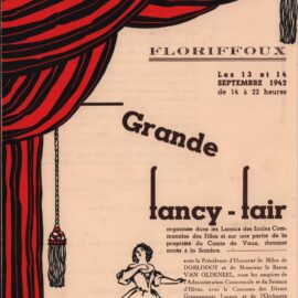 Floriffoux – fancy-fair – 13 et 14 septembre 1942