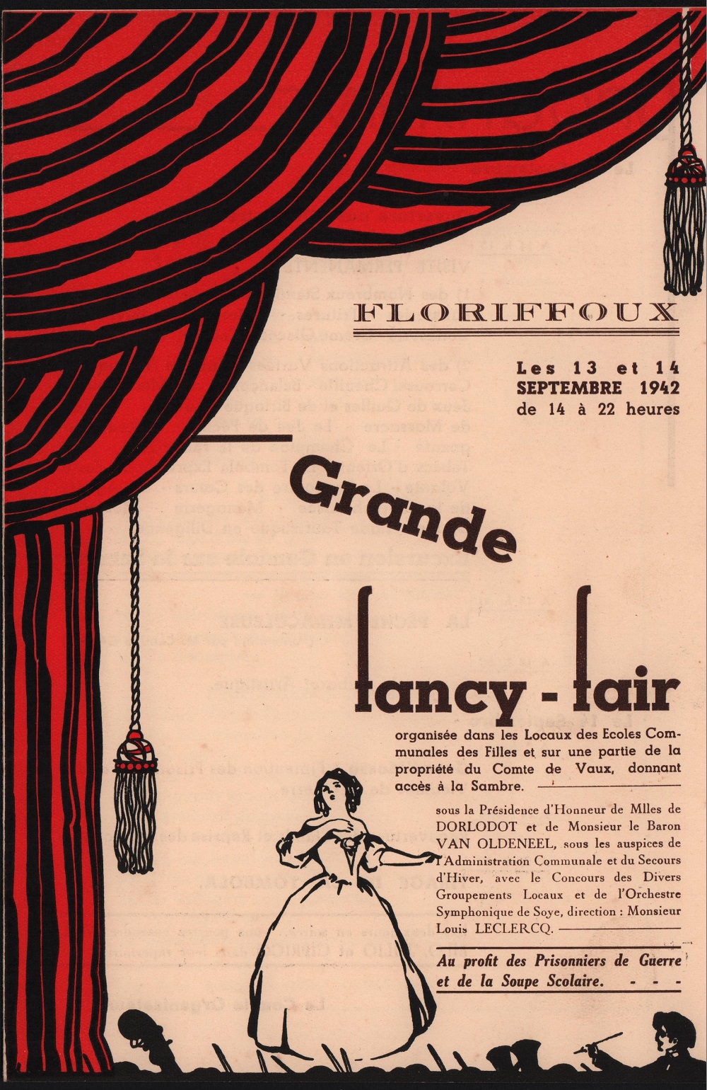 Floriffoux – fancy-fair – 13 et 14 septembre 1942