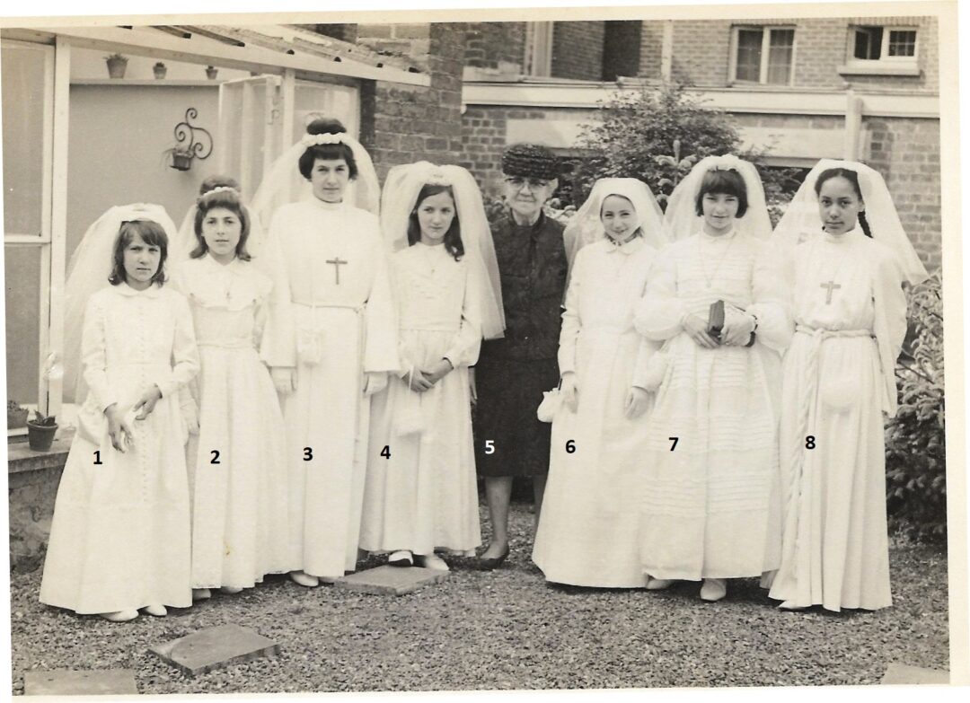 Floreffe – communion solennelle des filles – 1965