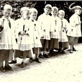 Floreffe – procession religieuse – juin 1962
