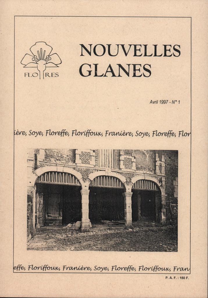 Floreffe – nouvelles glanes – avril 1997 – n°1