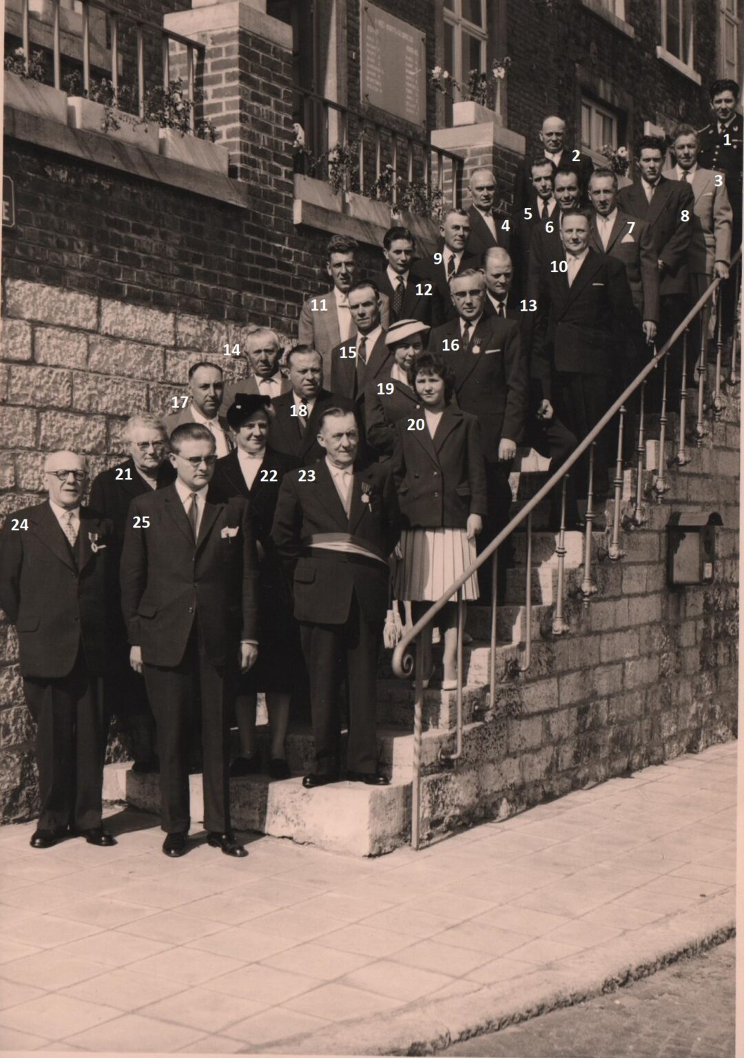 Franière – remise de décorations civiles – 20 septembre 1959