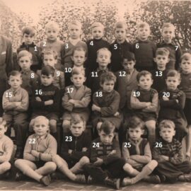 Franière – école primaire communale – classe de 1953 ou 1954