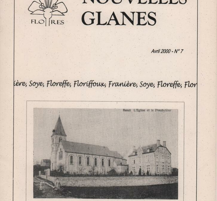 Floreffe – nouvelles glanes – avril 2000 – n°7