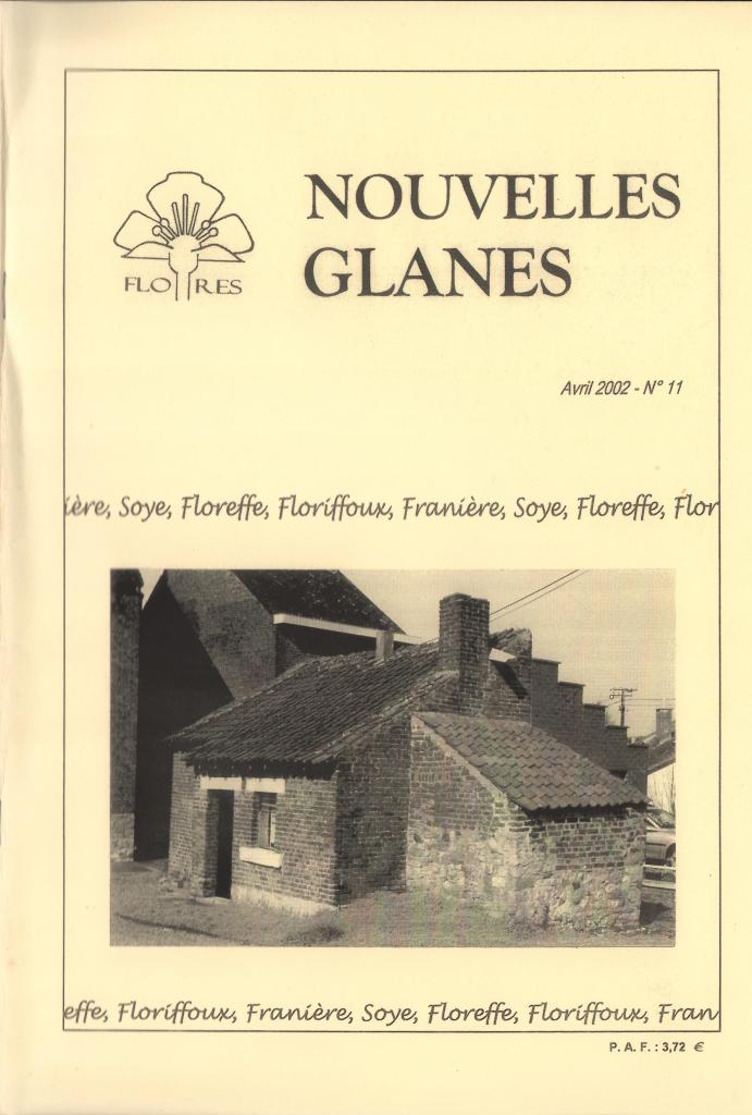 Floreffe – nouvelles glanes – avril 2002 – n°11