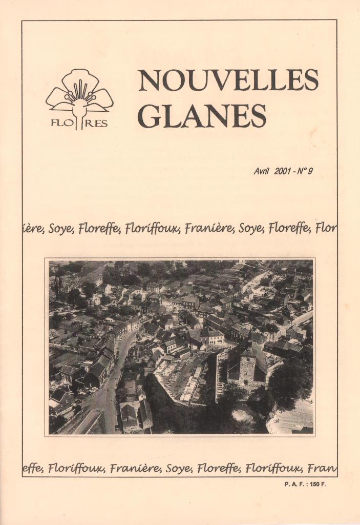 Floreffe – nouvelles glanes – avril 2001 – n°9