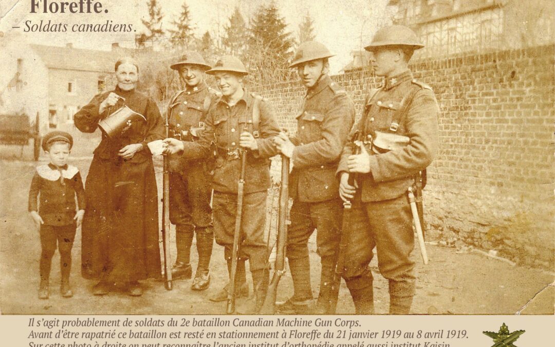 Floreffe – Guerre 14-18 – 2nd Canadian Division – 2nd Machine Gun Battalion