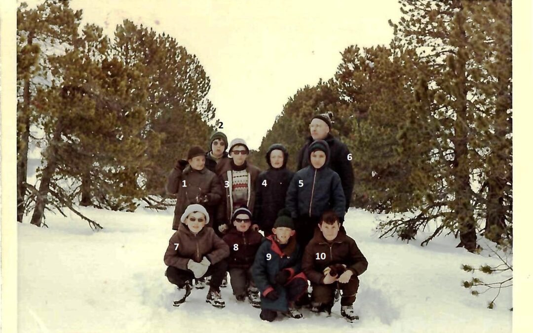 Floreffe – Ecole primaire libre – Classe de neige – 1967