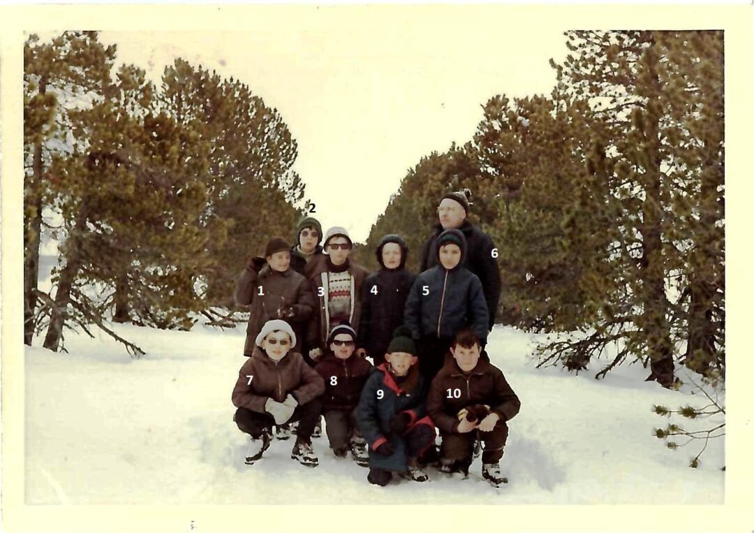 Floreffe – Ecole primaire libre – Classe de neige – 1967