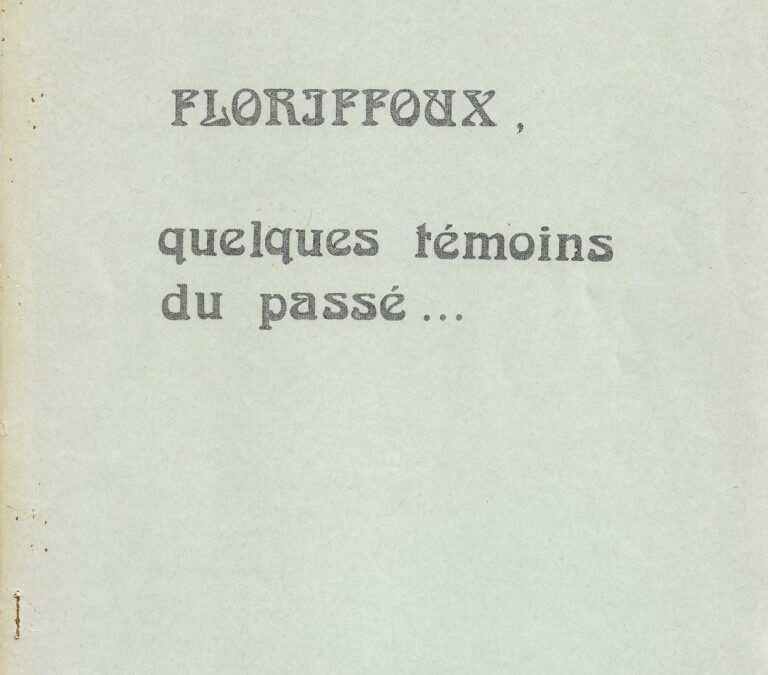 Floriffoux – témoins du passé – documents photographiques – n°2