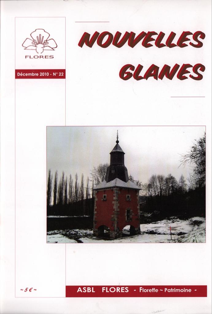 Floreffe – nouvelles glanes – décembre 2010 – n°22