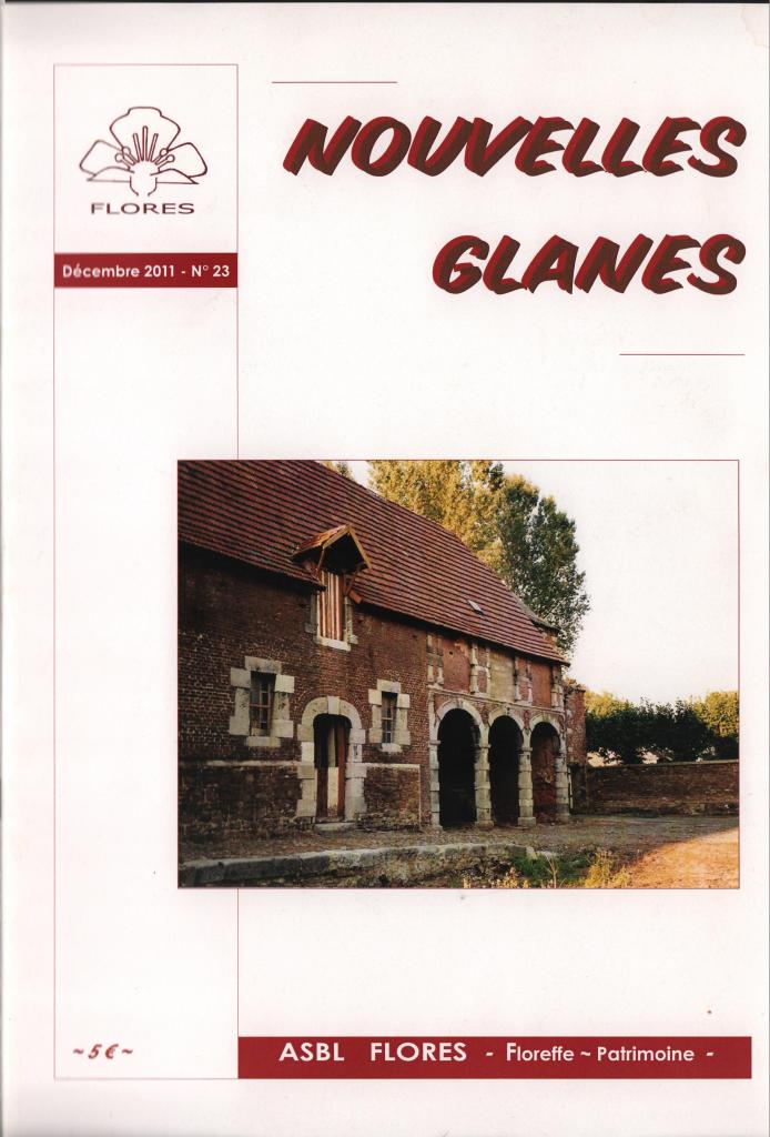 Floreffe – nouvelles glanes – décembre 2011 – n°23