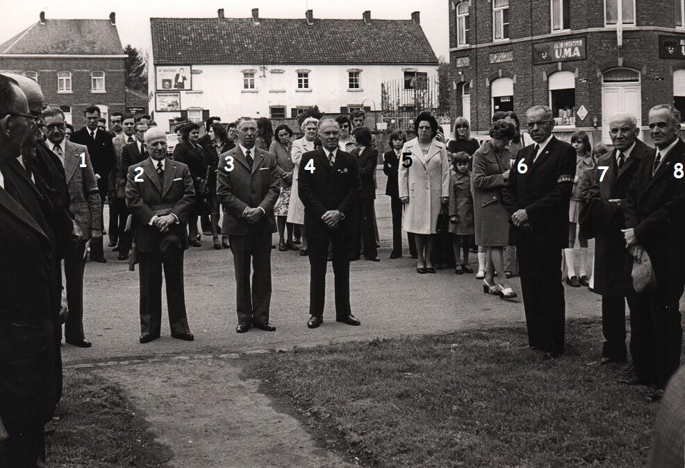 Soye – cérémonie patriotique – entre 1971 et 1976