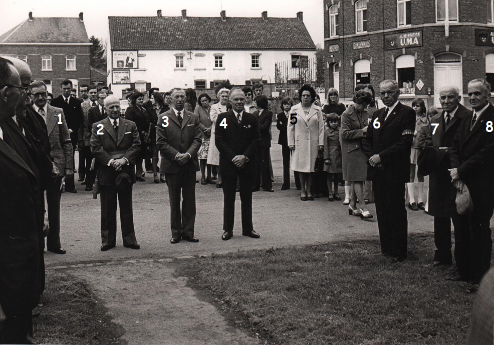 Soye – cérémonie patriotique – entre 1971 et 1976