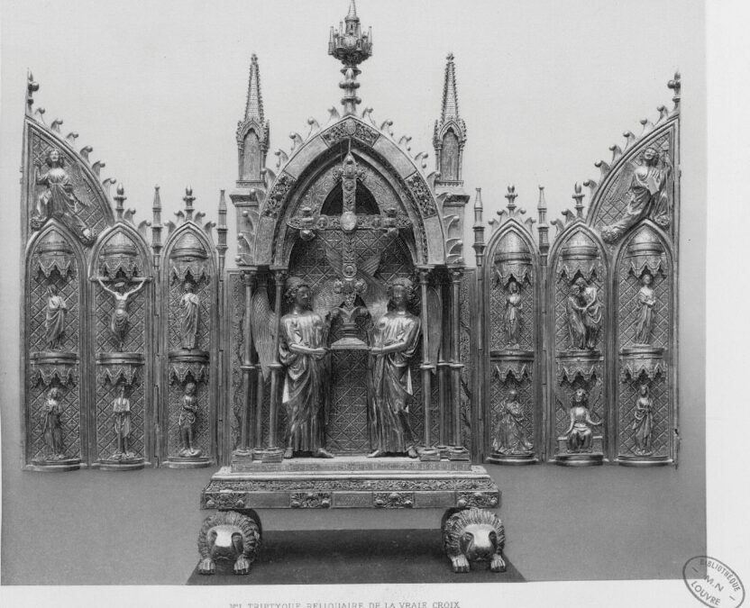 Floreffe – abbaye – triptyque reliquaire de la vraie croix