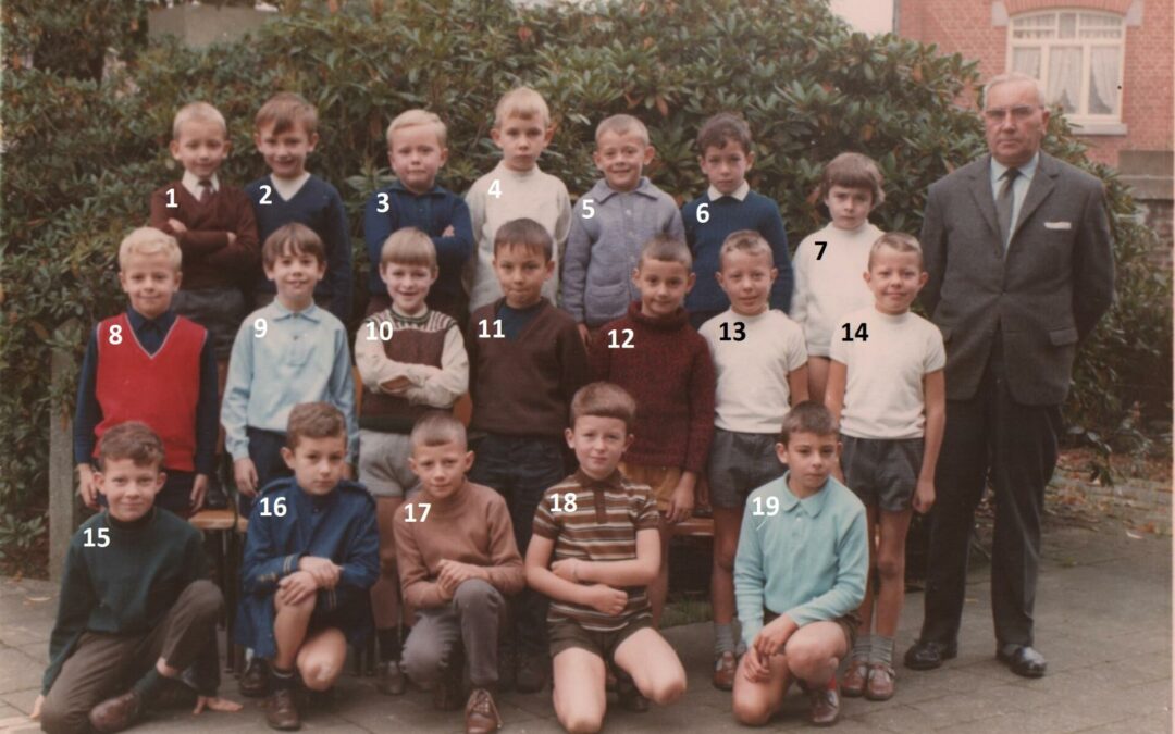 Franière – école primaire communale – année 1969-1970 – Maître Gofette