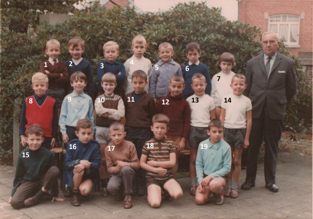 Franière – école primaire communale – année 1969-1970 – Maître Gofette