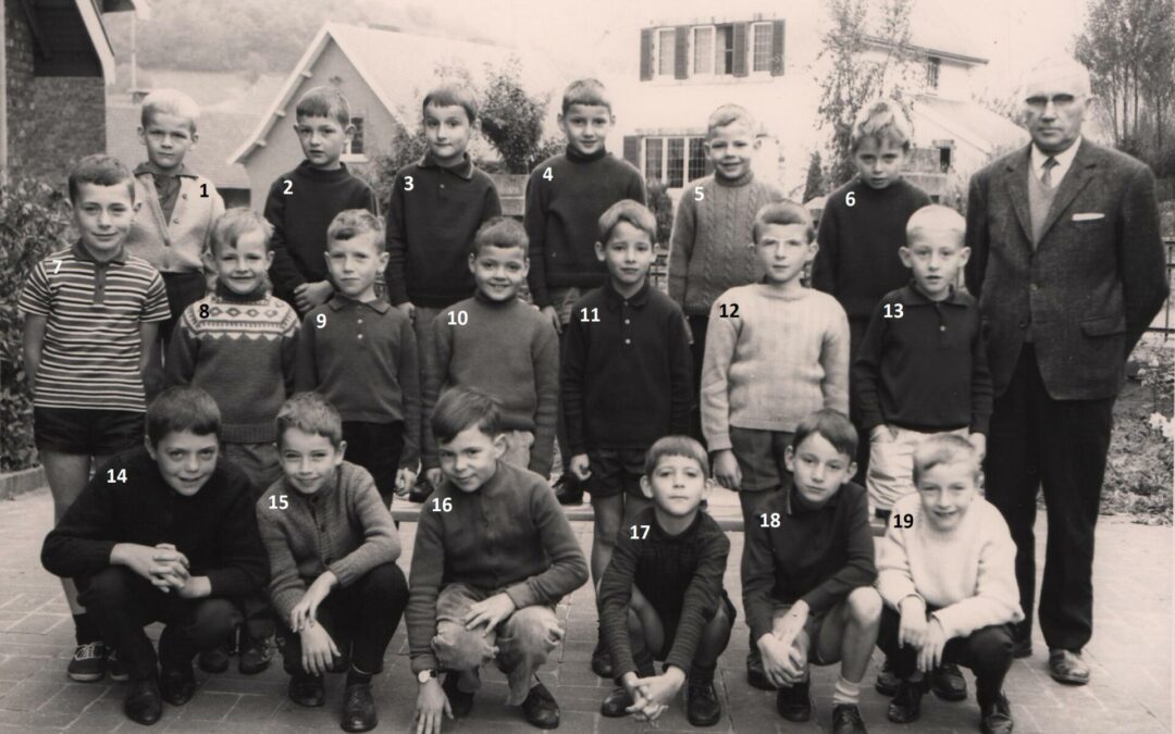 Franière – école primaire communale – année 1967 – Maître Goffette