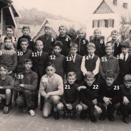 Franière – école primaire communale – année 1966-1967 – Maître Orban