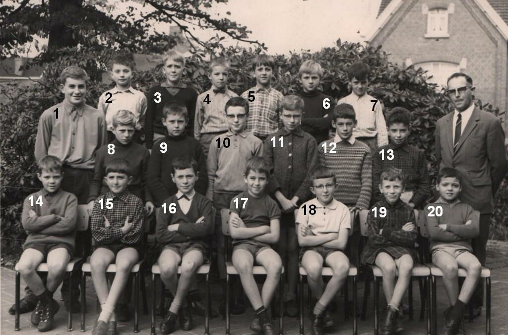 Franière – école primaire communale – année 1967-1968 – Maître Orban