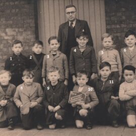 Franière – école primaire communale – année 1950-1951 – Maître Goffette
