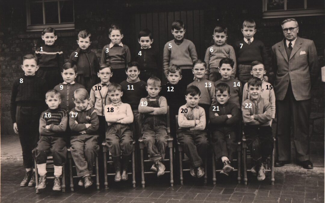 Franière – école primaire communale – année 1958 – Maître Goffette