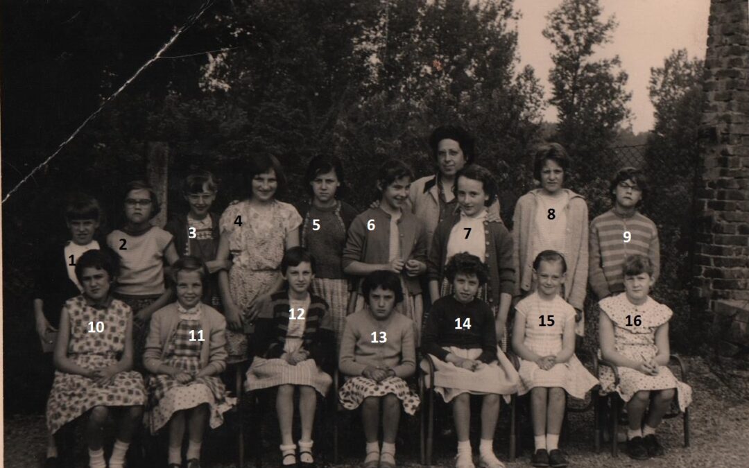 Soye – école primaire communale – année 1960-1961
