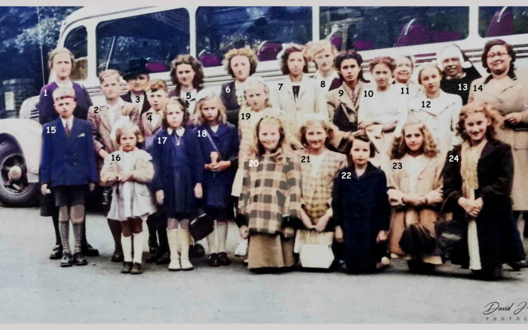 Floreffe – Sovimont – excursion scolaire – début des années 50