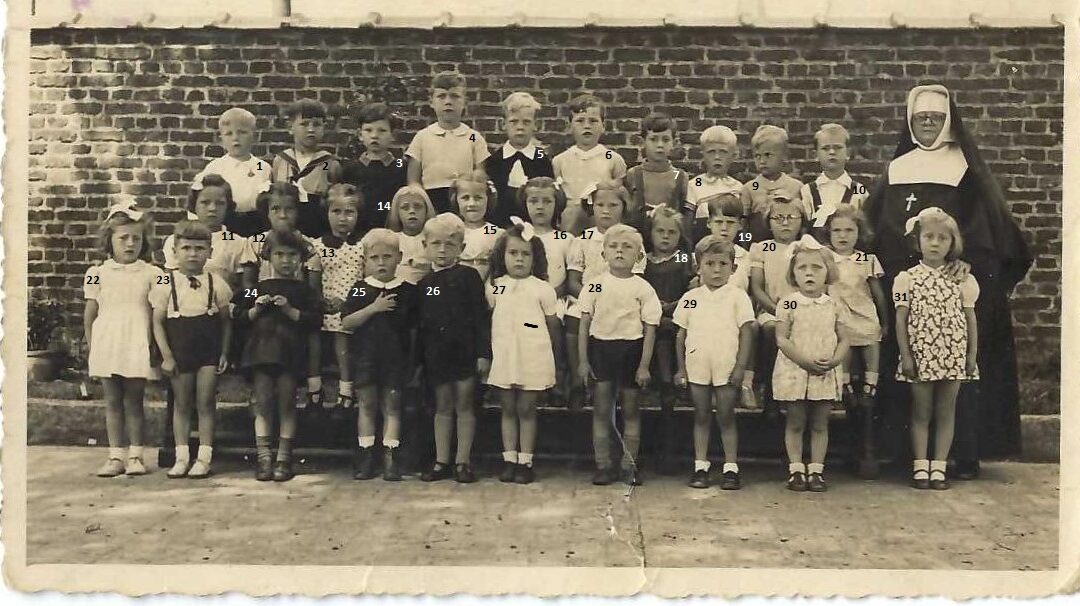 Franière – classe maternelle de soeur Aurélie – 1942