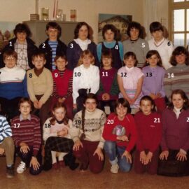 Franière- école primaire communale – 1982-1983