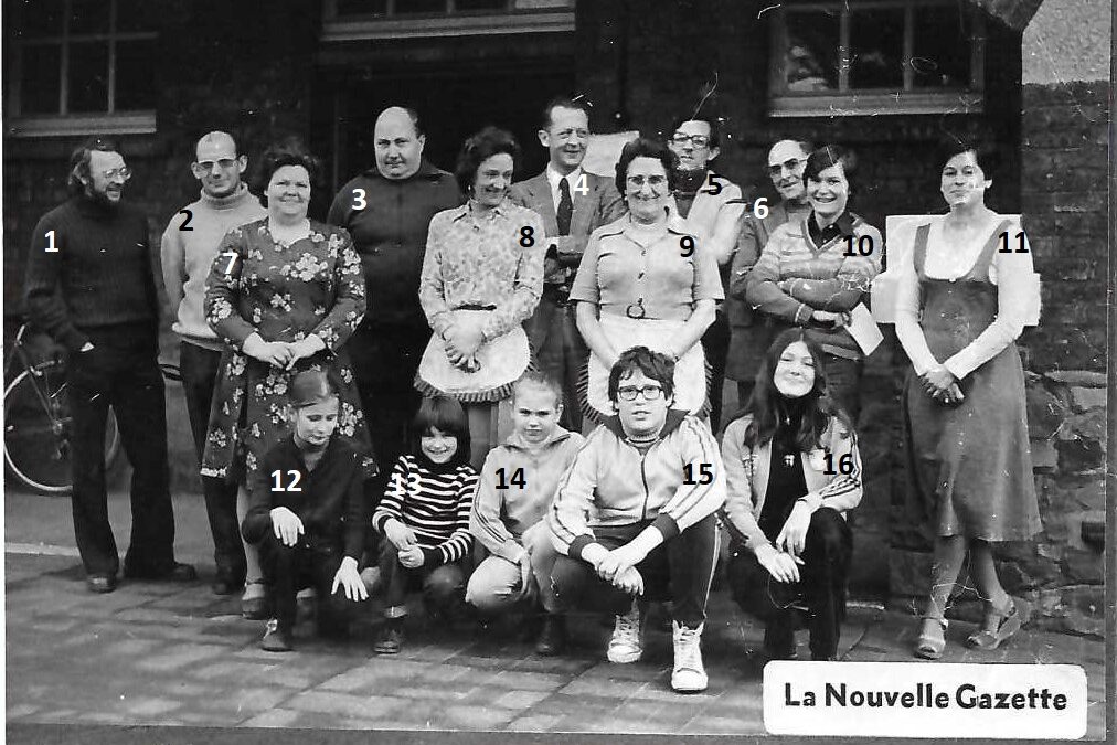 Franière- école primaire communale – Comité des parents – 1979